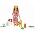 thumbnail image 3 of Barbie Doggy Daycare Doll, Blonde, and Pets Playset with Puppy that Poops and One that Pees, Plus Color-Change Paper and More, 3 of 4