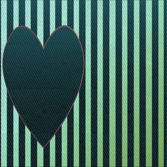 Ahgly Company Machine Washable Indoor Square Transitional Mint Green Area Rugs, 5' Square