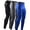 069# 3Pack:Black+Gray+Blue, variant on NELEUS Mens Tights Leggings Compression Pants Base layer Workout Dry Fit With Phone Pockets,Black+Gray+Red,US Size 2XL