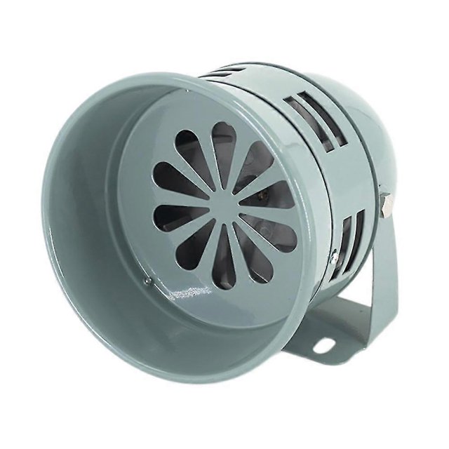 Horn Siren Electric Motor Driven Horn/Alarm/Siren (Air ) Small/Compact Chrome 12V