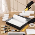 thumbnail image 4 of Sentryse Paint Roller Kit, 33 Pcs Paint Rollers with Extension Pole, Roller Paint Brush for Painting Walls, 4 of 12