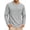 Light Gray, variant on RICHCOIN Men's Crewneck T-Shirts Long Sleeve Shirts for Men Ribbed Knit Textured Solid Casual Pocket Basic Tee Tops
