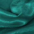 thumbnail image 4 of Olivia Gray Lina Matte Embossed Blackout Grommet Single Panel - 52x90", Teal, 4 of 4