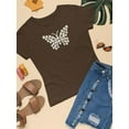 thumbnail image 3 of Daisy Butterfly T-Shirt Women -Image by Shutterstock, Female Medium, 3 of 4