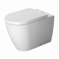 Duravit 2169090092 Starck Floor Standing Wall Mounted Toilet Bowl Only, White