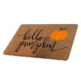 thumbnail image 1 of Toystoory Alfombras con letras de dibujos animados, alfombra protectora para sala de estar de Halloween, no tóxica, lavable, decoración de casa, Kits de decoración para fiestas Numero 3 Toystoory HA045781-03, 1 of 6