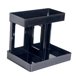 thumbnail image 5 of Organizador de escritorio de doble capa, soporte acrílico para salón de té, apartamento y dormitorio. Negro, 5 of 9