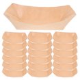thumbnail image 4 of 125 Uds. Soporte para perritos calientes, papel Kraft, barcos de comida, bandejas de comida, caja de papel para aperitivos fritos, 4 of 6
