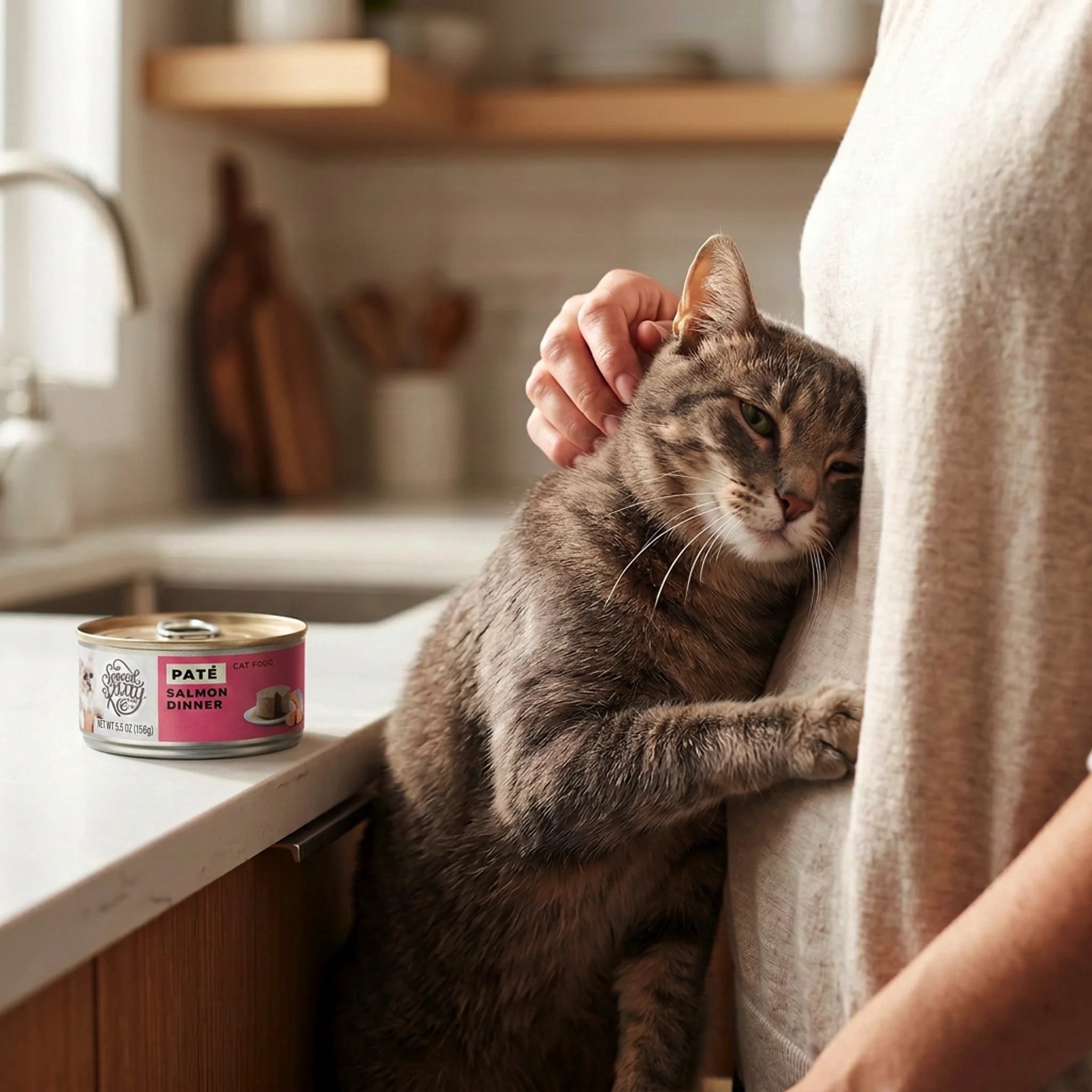 (2 pack) Special Kitty Salmon Dinner Pate Wet Cat Food, 5.5 oz Can