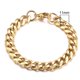 thumbnail image 1 of Vnox 3-11mm Chunky Miami Curb Chain Bracelet para hombres, acero inoxidable Cuban Link Chain Wristband Classic Punk Heavy Male Jewelry Dengxun unisex, 1 of 2