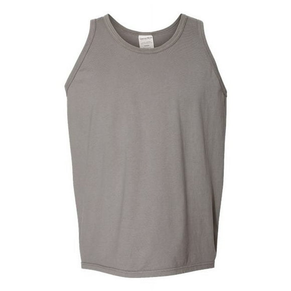 Camiseta sin mangas teñida en prenda Hanes Comfortwash Gris hormigón 2XL hanes GDH300