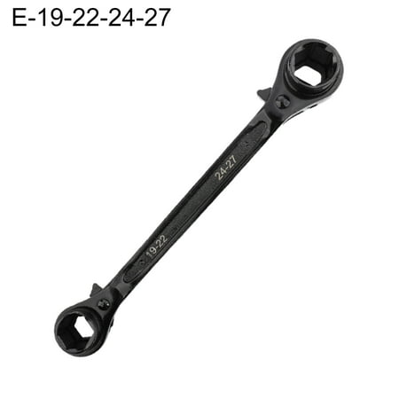 

SouthEle Multifunctional Double Head Wrench Bidirectional Not Easy to Rust Workshop Equipment Quick Ratchet Wrench for Home