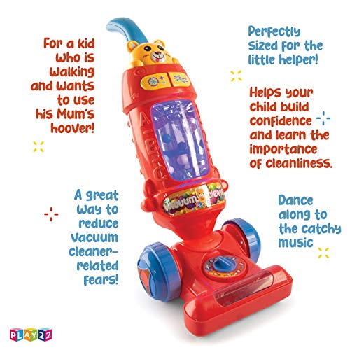 Details about   FS Kids Vacuum Cleaner Toy for Toddler with Lights & Sounds Effect & Ball-Pop... 