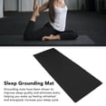 thumbnail image 4 of LeafyLuxe Grounding Mat Black Earthing Grounding Sheet With 5m Cable For Better Sleep Reducing Stress,Grounding Mat,Grounding Sheet, 4 of 8