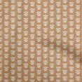 thumbnail image 1 of oneOone Viscose Jersey Light Brown Fabric Asian Floral Block Sewing Fabric By The Yard Printed Diy Clothing Sewing Supplies 60 Inch Wide, 1 of 5