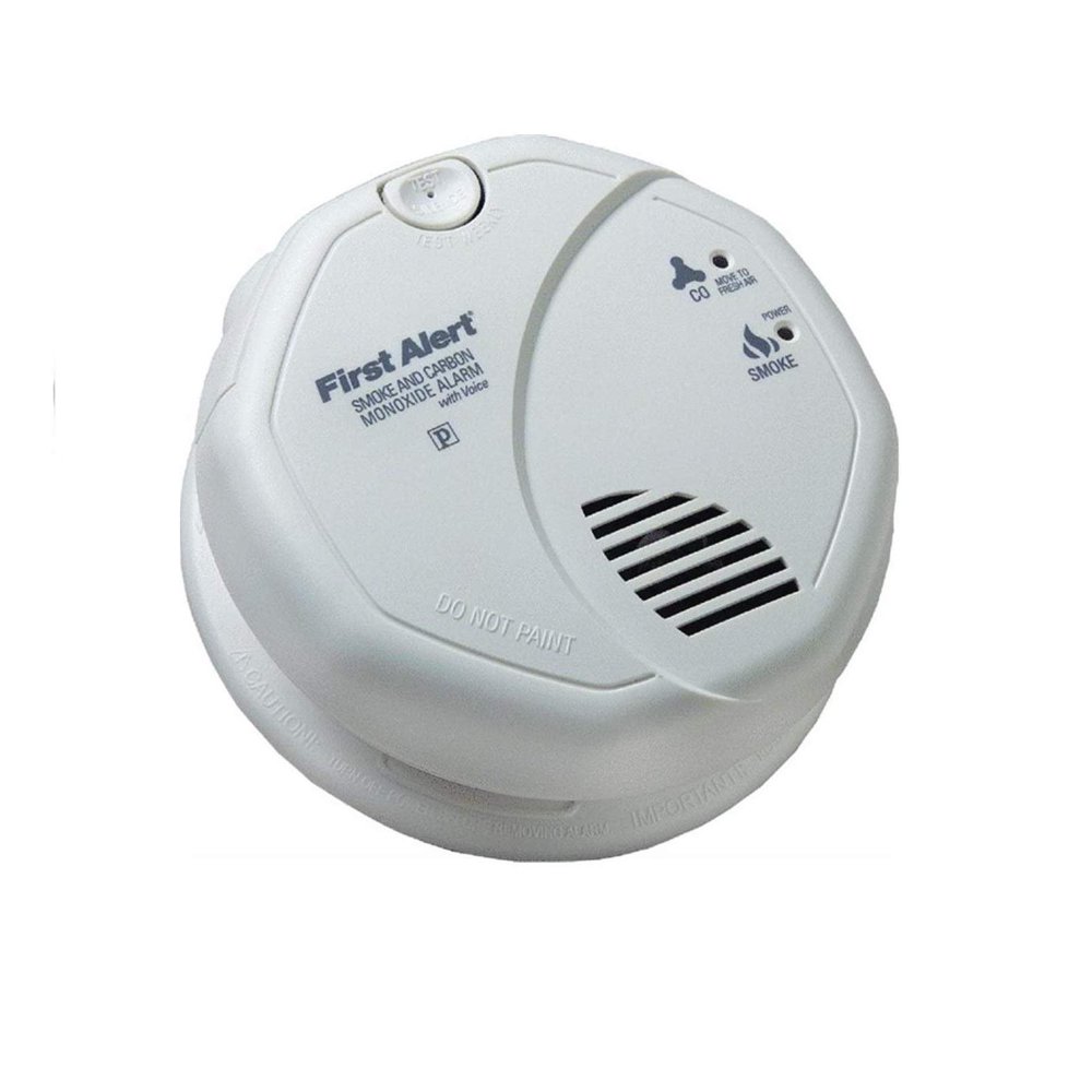 First Alert BRK SC7010BV Hardwired Talking Photoelectric Smoke and