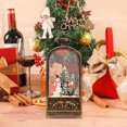 thumbnail image 7 of Christmas Snow Globe Lantern Music Box, Red Truck & Tree Scene, Rotating Flashing LED, Holiday Decor Xmas Gift, 7 of 7