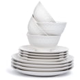 thumbnail image 3 of Annovero Plates and Bowls Sets - Dishes Set for 4, 3 of 4