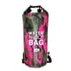 thumbnail image 1 of Yuarrent Bolsa de natación impermeable de 15/20L/30L, de saco seco, colores de camuflaje, pesca, canotaje, kayak, almacenamiento, bolsa de Deportes acuáticos Camuflaje rojo rosa 24x72cm, 1 of 6