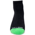 thumbnail image 2 of Insect Shield Bug Repellent Golf & Sport Ankle Socks, Black, Medium, 2 of 5