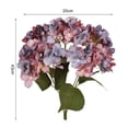 thumbnail image 4 of Zhaomeidaxi Artificial Flowers, Fake Flowers Silk Artificial Hydrangea Bridal Wedding Bouquet for Home Garden Party Wedding Decoration, 4 of 4