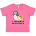 thumbnail image 3 of Inktastic I Love My Mimi Loves Me Cat Boys or Girls Baby T-Shirt, 3 of 5