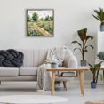 thumbnail image 3 of Stupell Industries French Country Flowered Road to Countryside Brown Floating Frame Canvas Art, 18 x 18, by Imagine It Images, 3 of 8