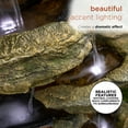 thumbnail image 5 of Alpine Corporation 51" Tall Outdoor Rainforest Floor Fountain with LED Lights and Bluetooth Speaker, 5 of 14