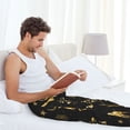 thumbnail image 5 of Hirioo Christmas Gold Deers1 for Women's PJ Pajama Pants Sleep Pants Women's Home Trousers with Pockets,S-3XL-XX-Large, 5 of 6