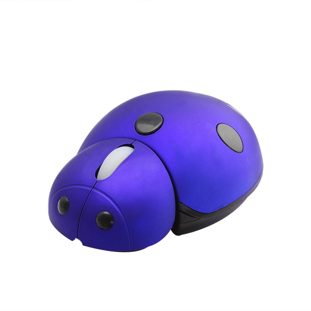 TureClos Mini Wireless Mouse 2.4G Cartoon Insect Portable Cordless
