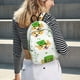 thumbnail image 5 of Disketp happy dog. St. Patricks Day print Canvas Backpack Lightweight Travel Daypack Student Rucksack Laptop Backpack-Medium, 5 of 5
