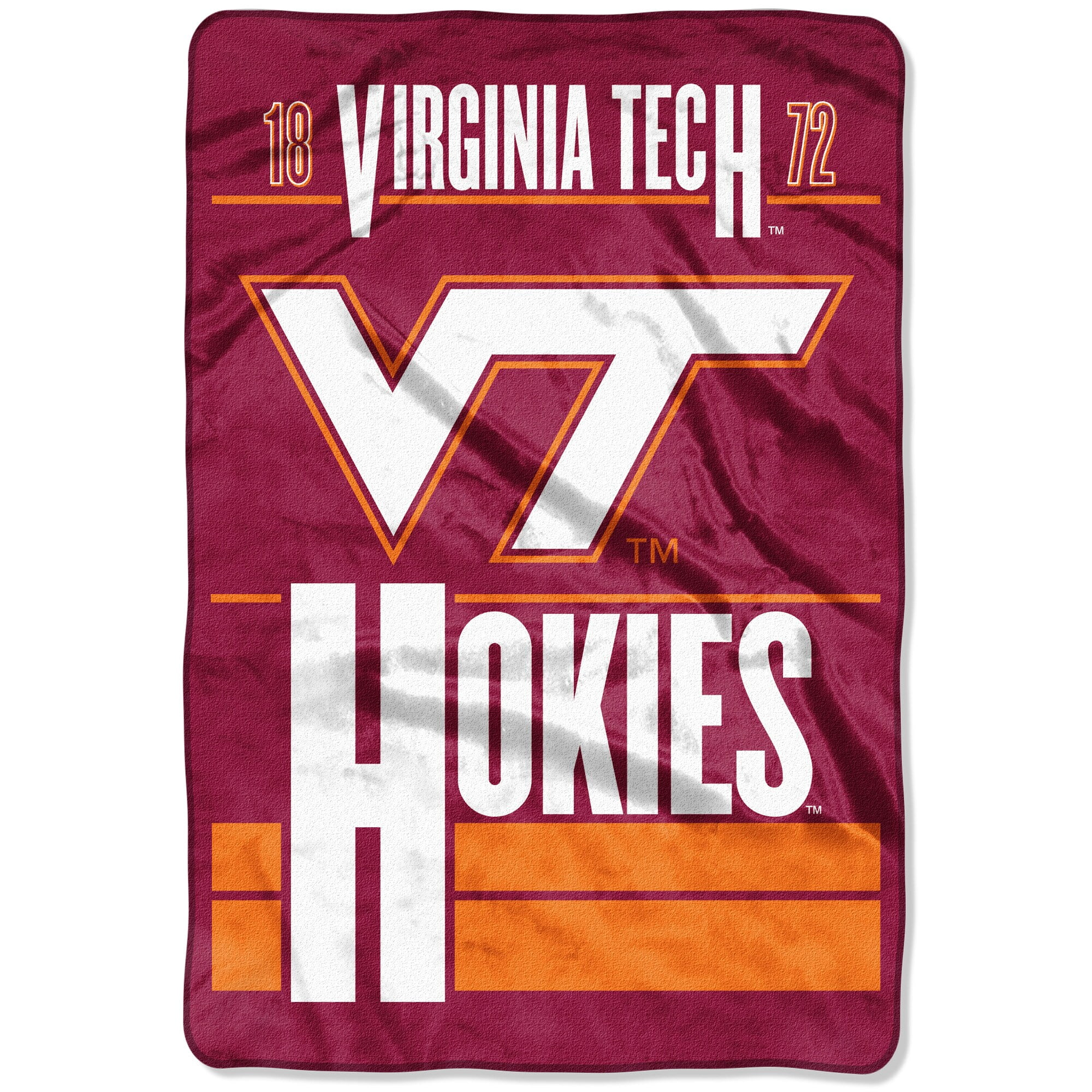 Virginia Tech Hokies The Northwest Company 60 X 80 Faculty Oversized Micro Raschel Throw Blanket Maroon Osfa Walmart Com Walmart Com