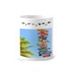 thumbnail image 1 of Hito blanco cielo nubes Taza de cepillo de dientes, 1 of 3