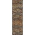 thumbnail image 2 of Addison Rugs Dream Shag Premium Machine Washable Transitional Horizontal Bars Canyon Runner Rug, 2'3" x 7'6", 2 of 8