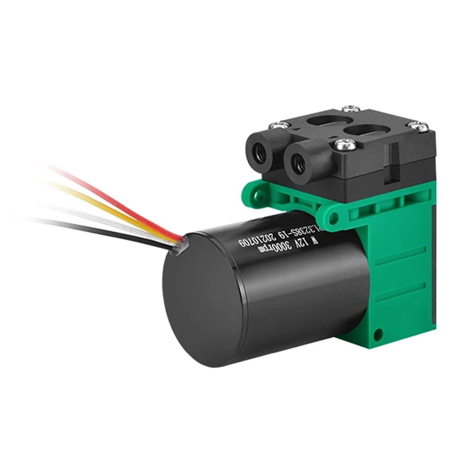 2.2LPM DC Brushless -75KPa Vacuum Pump, Corrosion Resistance Pump 12V/24V DC Brushless VOC Pump