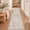 Beige, variant on YOUFORTONG 2x3 Vintage Indoor Area Rug, Neutral Washable Non-Slip Farmhouse Rug,Soft Low-Pile Carpet for Entryway Kitchen Living Room Bedroom,Blue