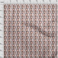 thumbnail image 4 of oneOone Viscose Chiffon Red Fabric Geometrical Sewing Craft Projects Fabric Prints By Yard 42 Inch Wide, 4 of 5
