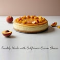 thumbnail image 4 of Andy Anand Sugar Free Peach Cheesecake For Delivery 9" (2 lbs) | Amazingly Delicious & Diabetic-Friendly, You Won't Believe It's Sugar Free! | Freshly Made with California Cream Cheese, All-Natural, 4 of 9