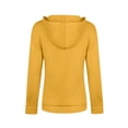 thumbnail image 4 of Dyegold Womens Winter Fashion 2023 My Orders Athletic Comfy Trendy Outfits Teen Girls Graphic Solid Color Jacket Winter Oversized Hooded Sweater Ladies Fleece Sweatshirt Casual Long Sleeve Hoodie, 4 of 5
