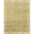 thumbnail image 1 of Ahgly Company Machine Washable Indoor Rectangle Abstract Brown Gold Area Rugs, 7' x 10', 1 of 7