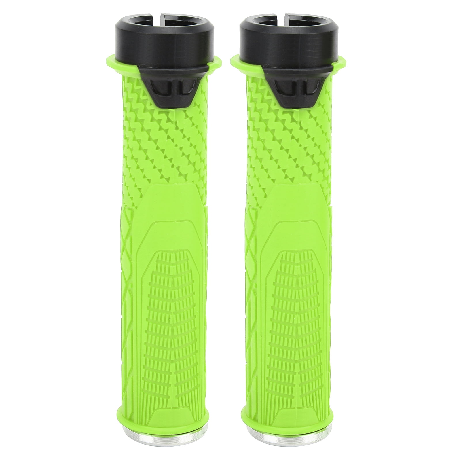 Bike Handlebars Bicycle Handle Grips Shock Absorption For Bike Black Red Green Blue Gray