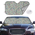 thumbnail image 2 of Daiia Rose Flowers Windshield Sun Shade for Car SUV Truck (Medium ), Car Sun Shade Windshield, Car Shades for Front Windows, Sunshade for Car Windshield, 2 of 7