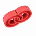 thumbnail image 2 of Amortiguador de choque para coche, 2 piezas, color rojo, tipo F, 2 of 15