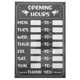 thumbnail image 2 of Business Hours Self-adhesive Stickers Business Hours Signs Rewritable Open Signs Sticker, 2 of 4