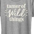 thumbnail image 3 of Instant Message - Tamer Of Wild Things - Women's Short Sleeve Graphic T-Shirt, 3 of 6