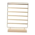 thumbnail image 6 of Segolike Earring Display Stand Jewelry Organizer Multipurpose, Hanging Jewelry Stand, Ear Stud Rack for Women Girl Dresser Home Vanity gold, 6 of 8