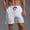 White, variant on Afuyipoi Men's Mesh Lined Workout Shorts, Quick Dry Elastic Waist 4-Inch Outdoor Shorts with Pockets Black L