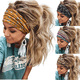 thumbnail image 5 of Diademas ajustables para mujer, diademas anudadas, diadema con patrón antideslizante para entrenamiento, deportes, correr, Yoga, 5 of 5