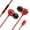 Red 5Q9, variant on Qonioi Type-C USB-C In-Ear Earphones, Wired Headset with Microphone for Smartphones, Hi-Fi Sound Quality Earphones, Noise Cancelling Earbuds