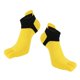 thumbnail image 5 of Calcetines de cinco dedos Calcetines de con Punta de Cinco Neto Que Absorbe El Sudor Calcetines Deportivos para Botas Casual - Amarillo, talla inconfundible Amarillo Magideal Calcetines de cinco dedos, 5 of 7